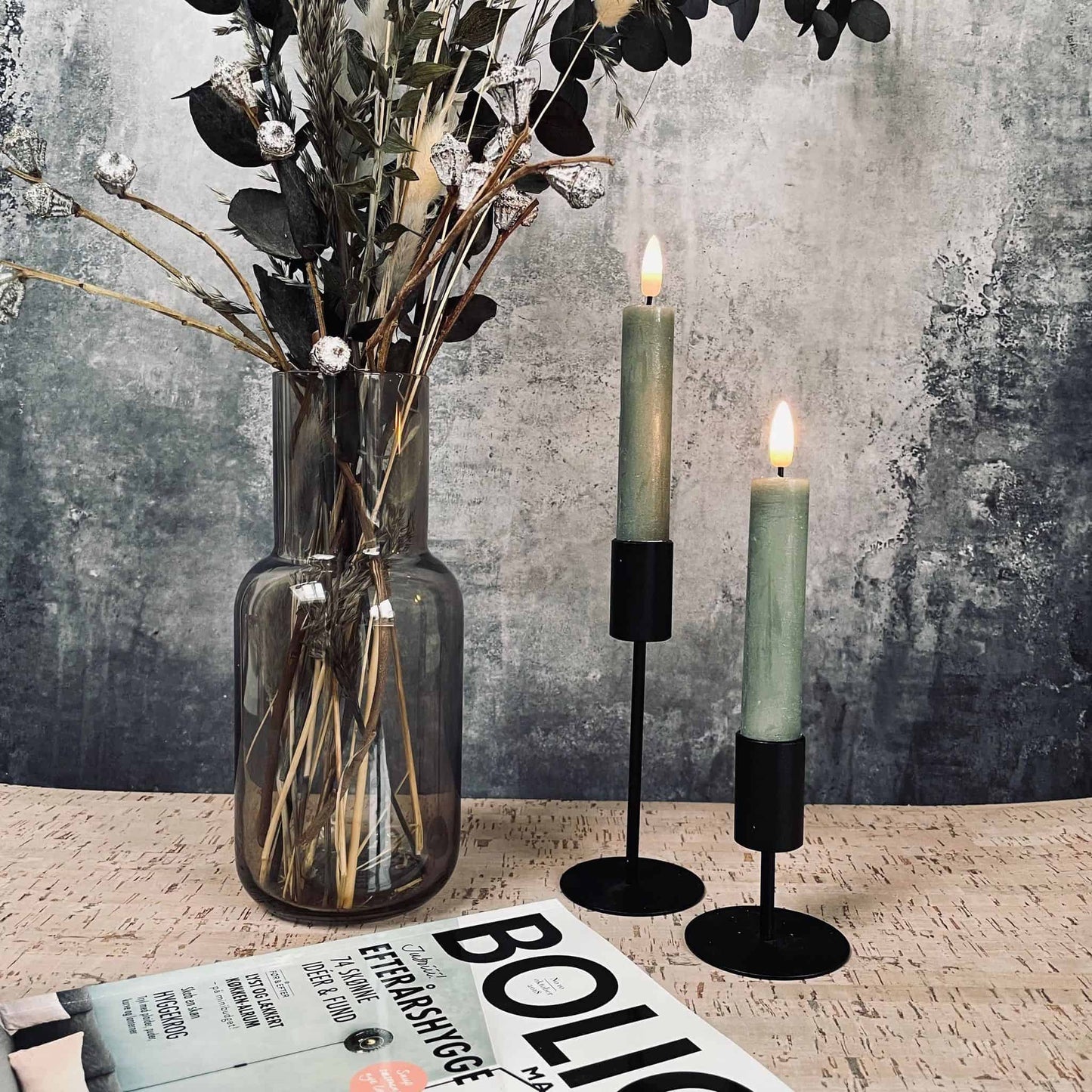 LED Stagelys Grøn 14cm - VIAMAJA.DK