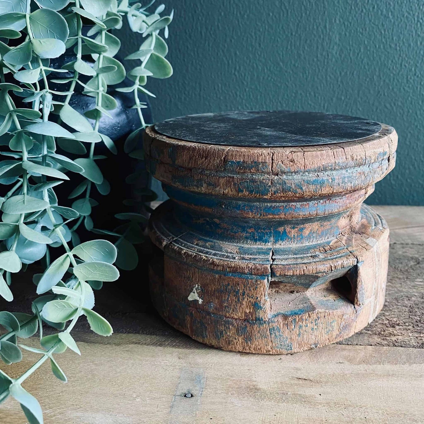 Lysestage Rustik til bloklys - VIAMAJA.DK