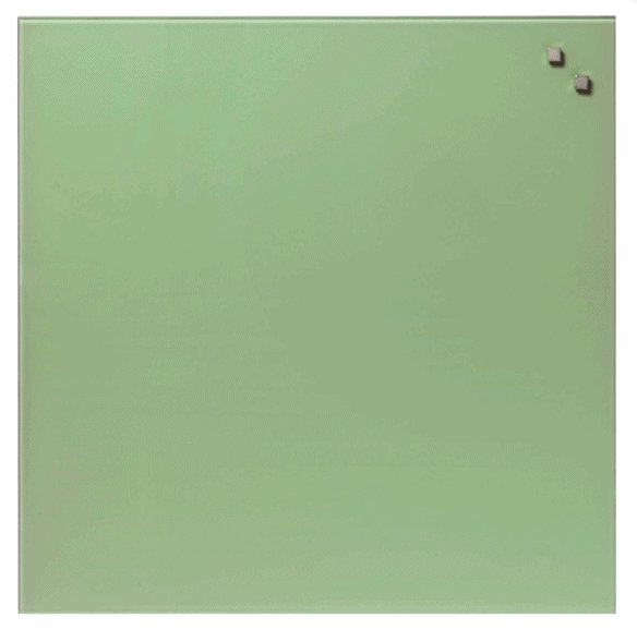 Magnetisk Glastavle - Retro grøn 45x45 - VIAMAJA.DK