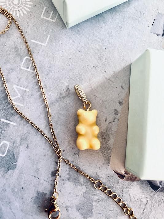 Mio Teddy Bear - Yellow - VIAMAJA.DK