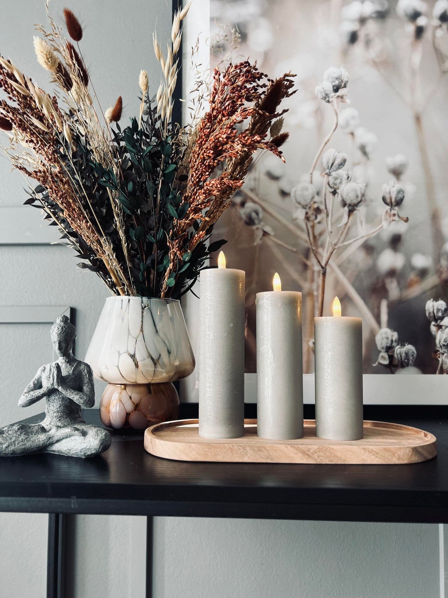 Mundblæst glas til lys og blomster - VIAMAJA.DK