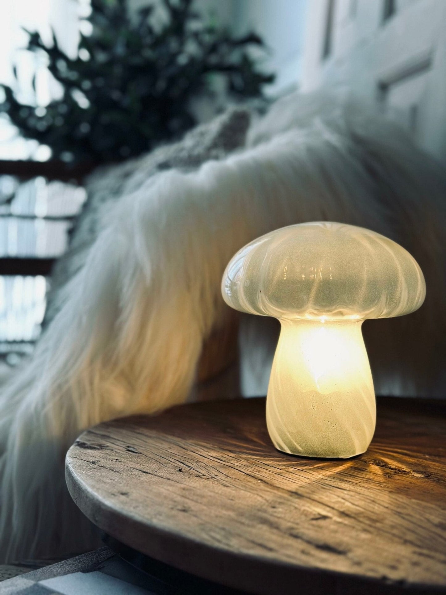 MUSHROOM Lampe – Hvid - VIAMAJA.DK