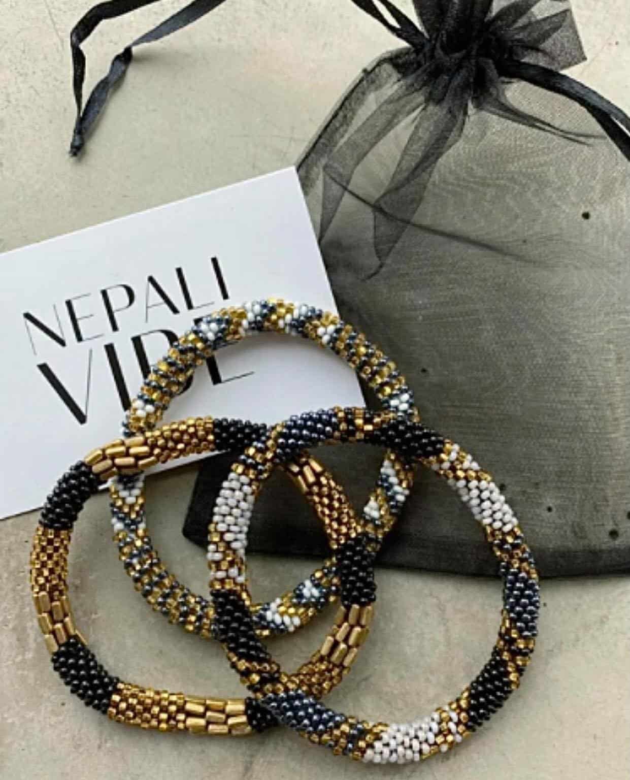 Nepal armbånd – Sæt med 3 - VIAMAJA.DK