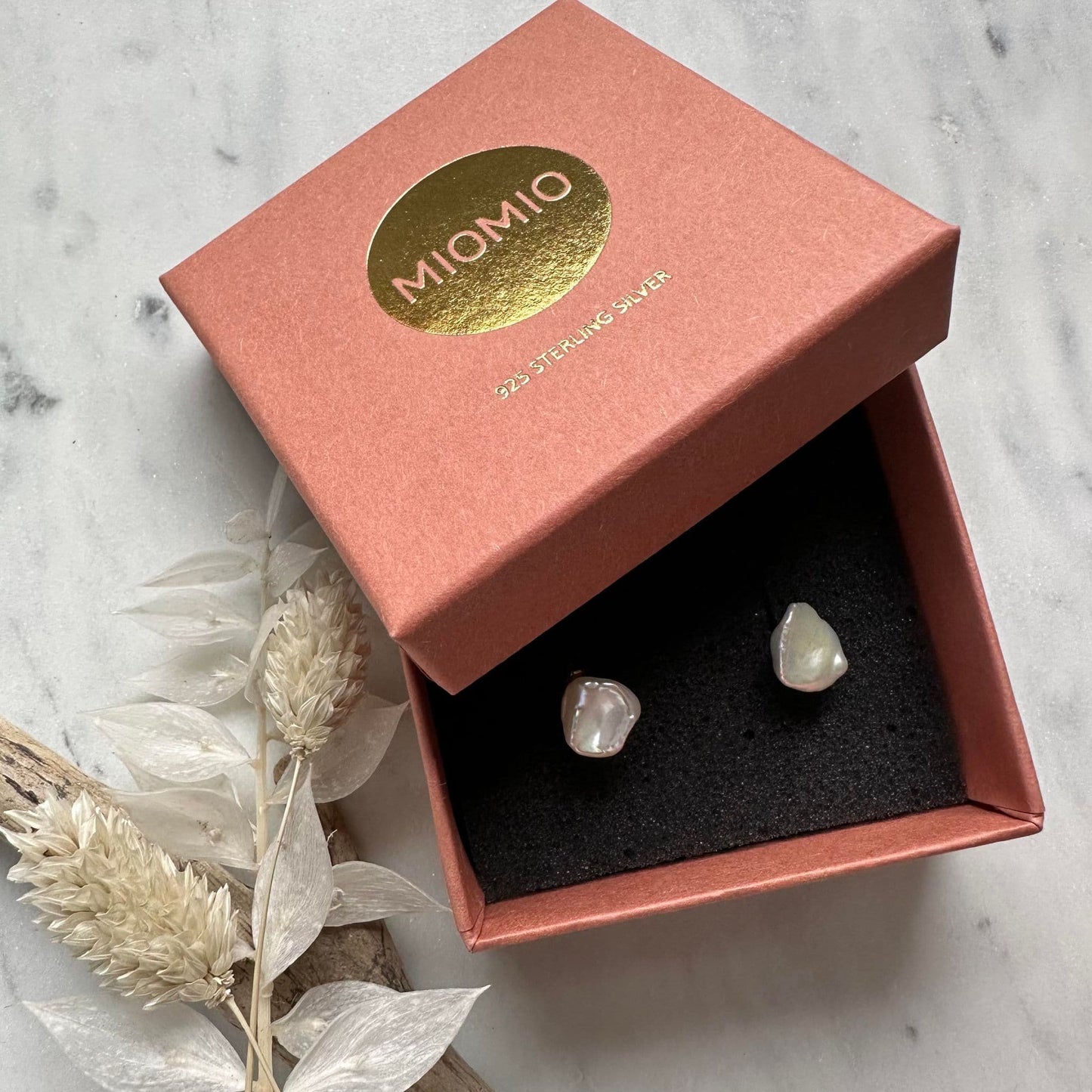 Ørestikker Miranda Sterling Silver 18K forgyldt - VIAMAJA.DK