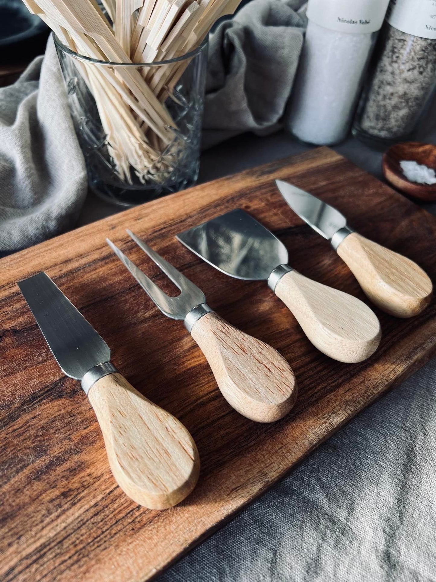 Osteknive - Sæt af 4 stk - VIAMAJA.DK