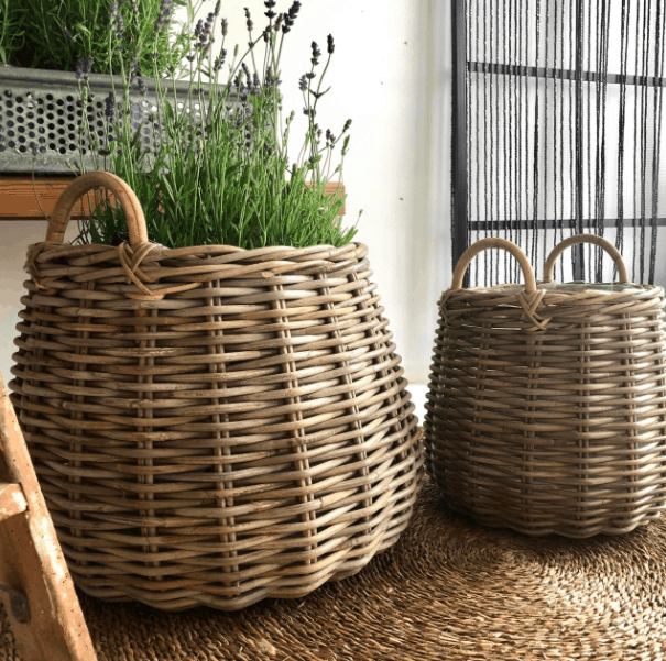 Plantekurv dråbeformet - Stor - VIAMAJA