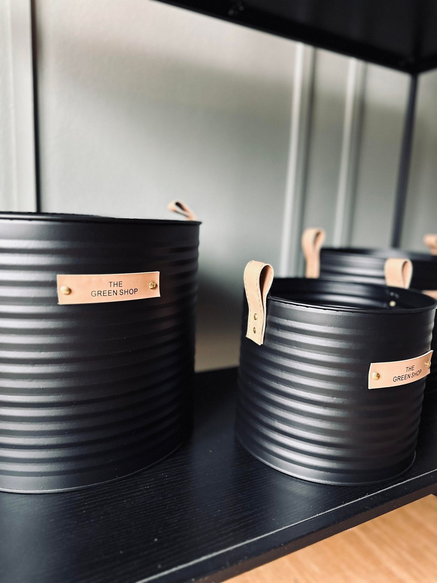 Plantespande BLACK GARDEN – Sæt af 3 stk - VIAMAJA.DK