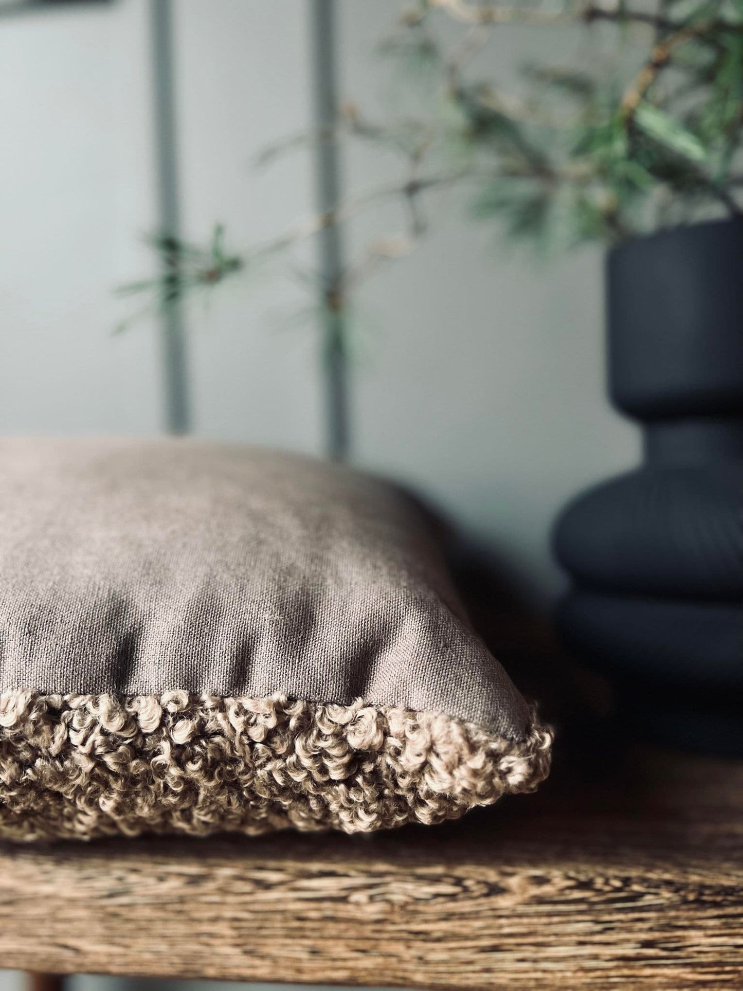 Pude ink fyld - Mocca 45x60 cm - VIAMAJA.DK