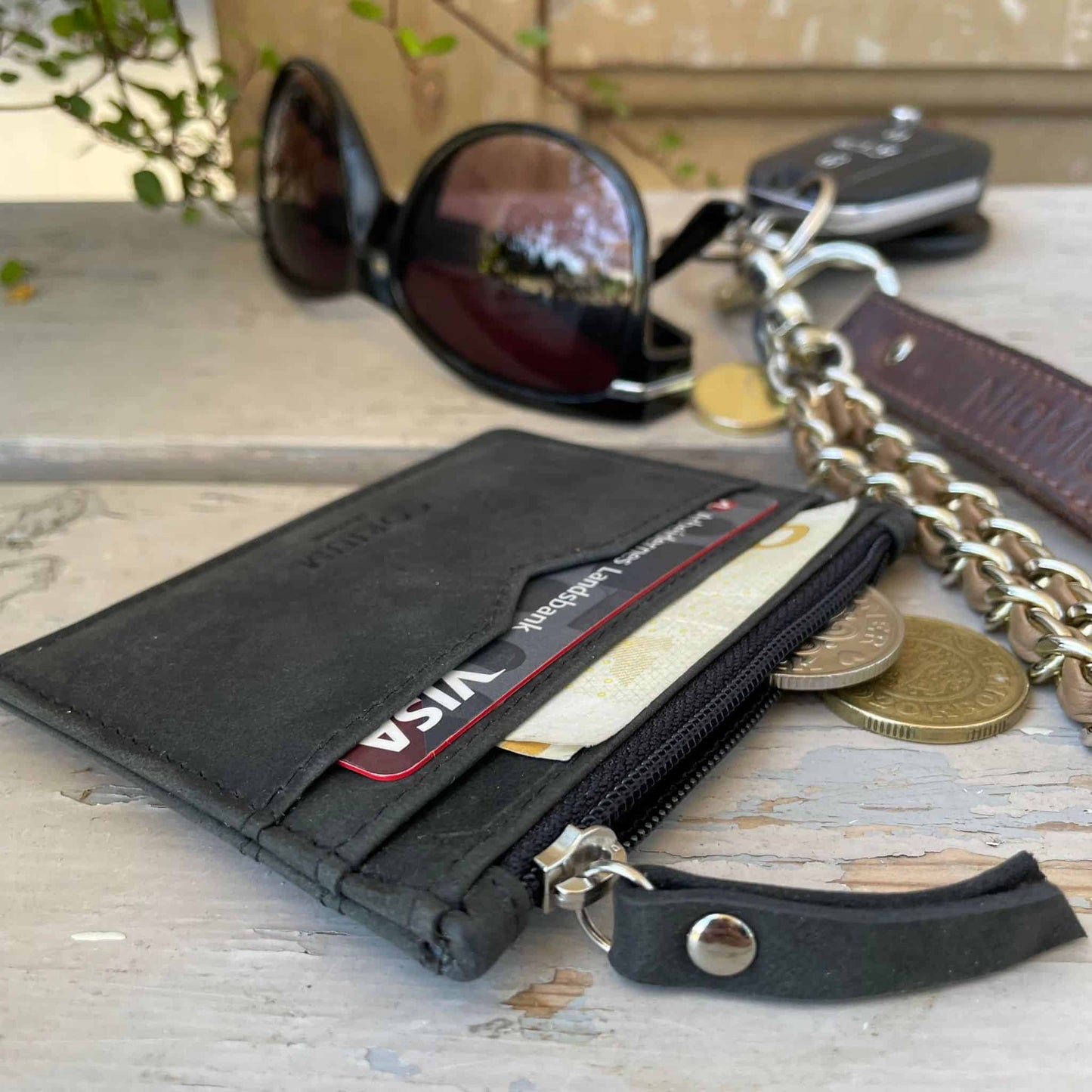 Pung BOSTON - Sort skind - VIAMAJA.DK