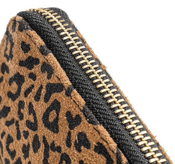 Pung Leopard ruskind - VIAMAJA.DK