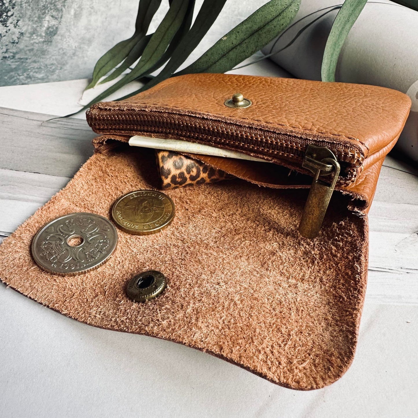 Pung Money Penny - Cognac - VIAMAJA.DK