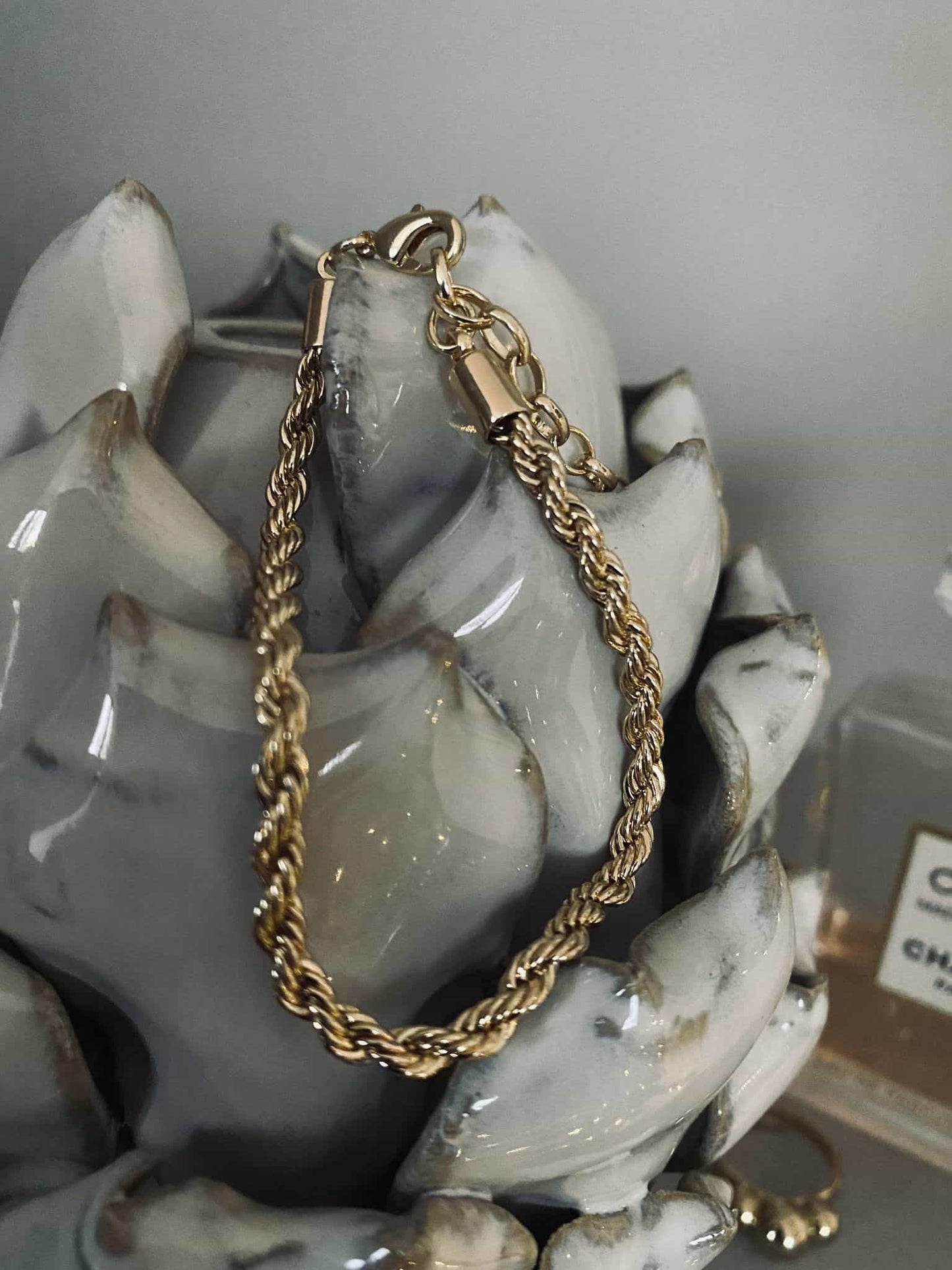 Robe Chain Armbånd // Guldbelagt - VIAMAJA.DK