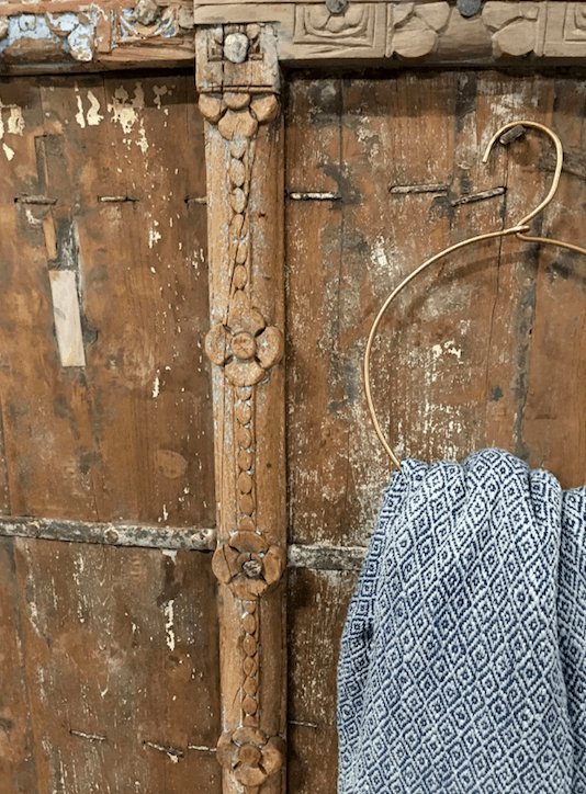 Rund bøjle - Messing look - VIAMAJA.DK