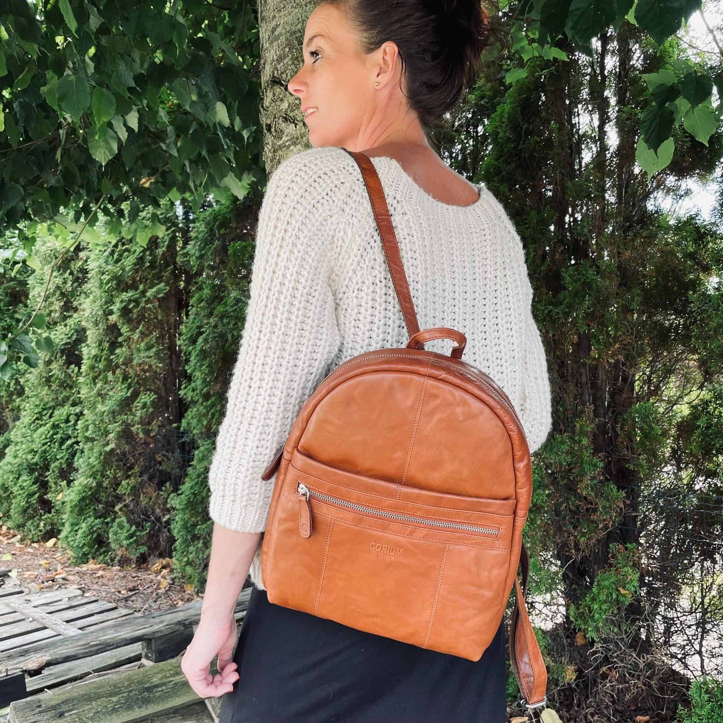 Rygsæk Daily - Cognac - VIAMAJA