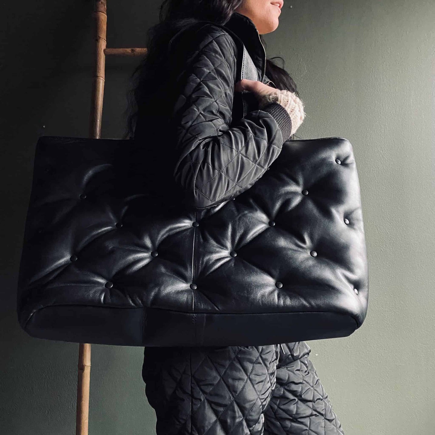 Shopper DELUXE med smukke detaljer - VIAMAJA.DK