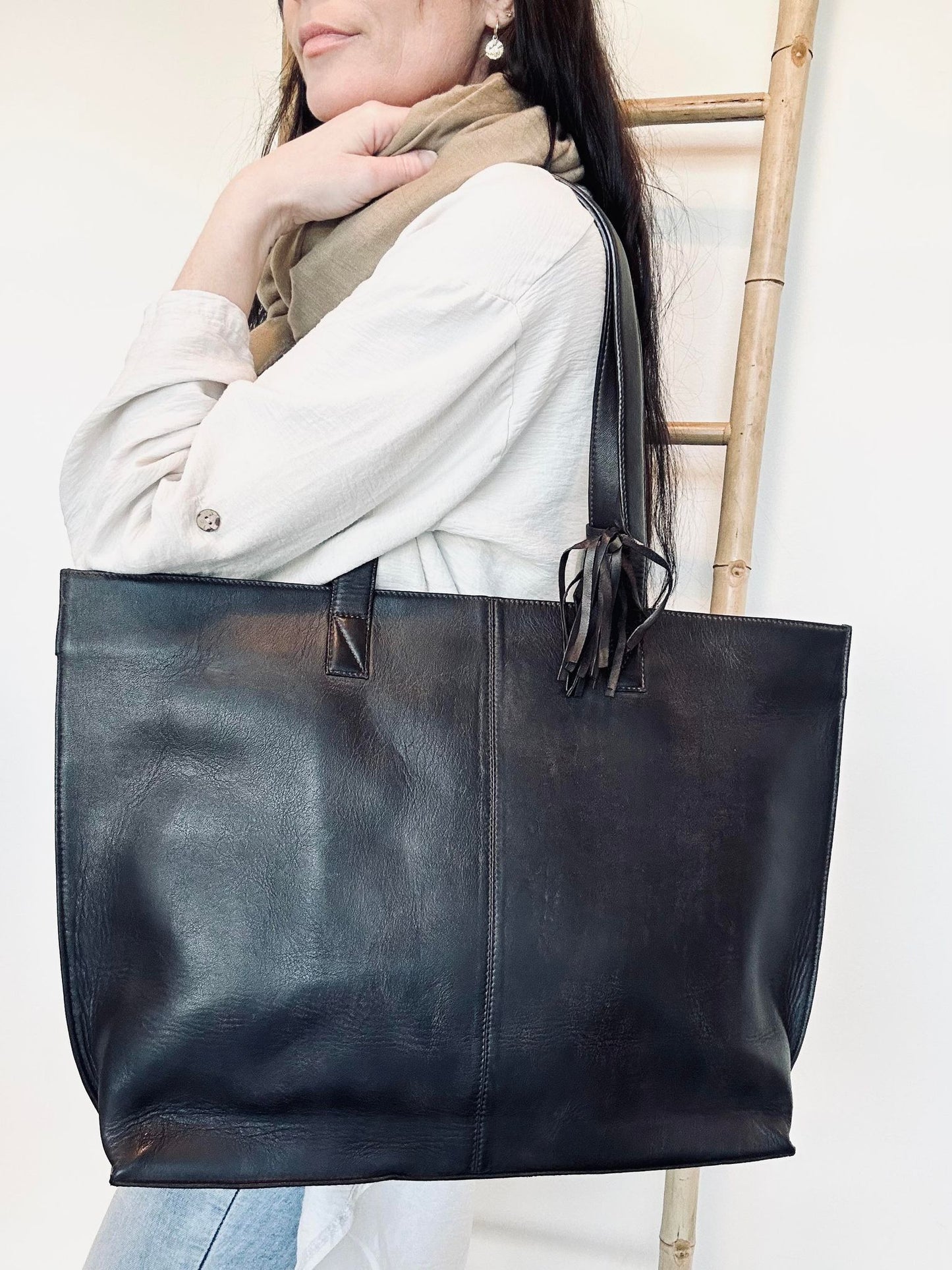 Shopper Jessie brown - VIAMAJA.DK