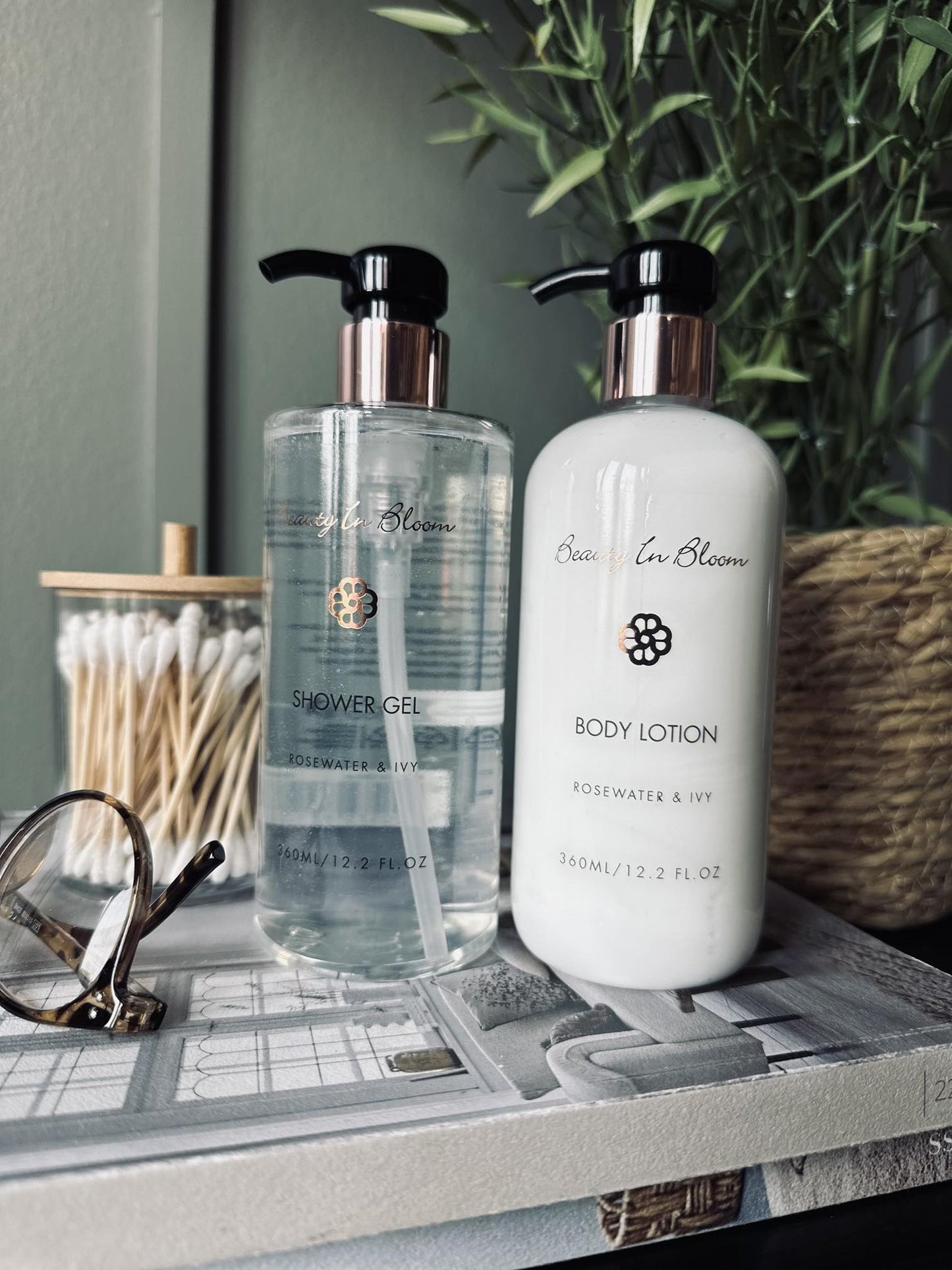 Showergel Rosewater & ivy - VIAMAJA.DK