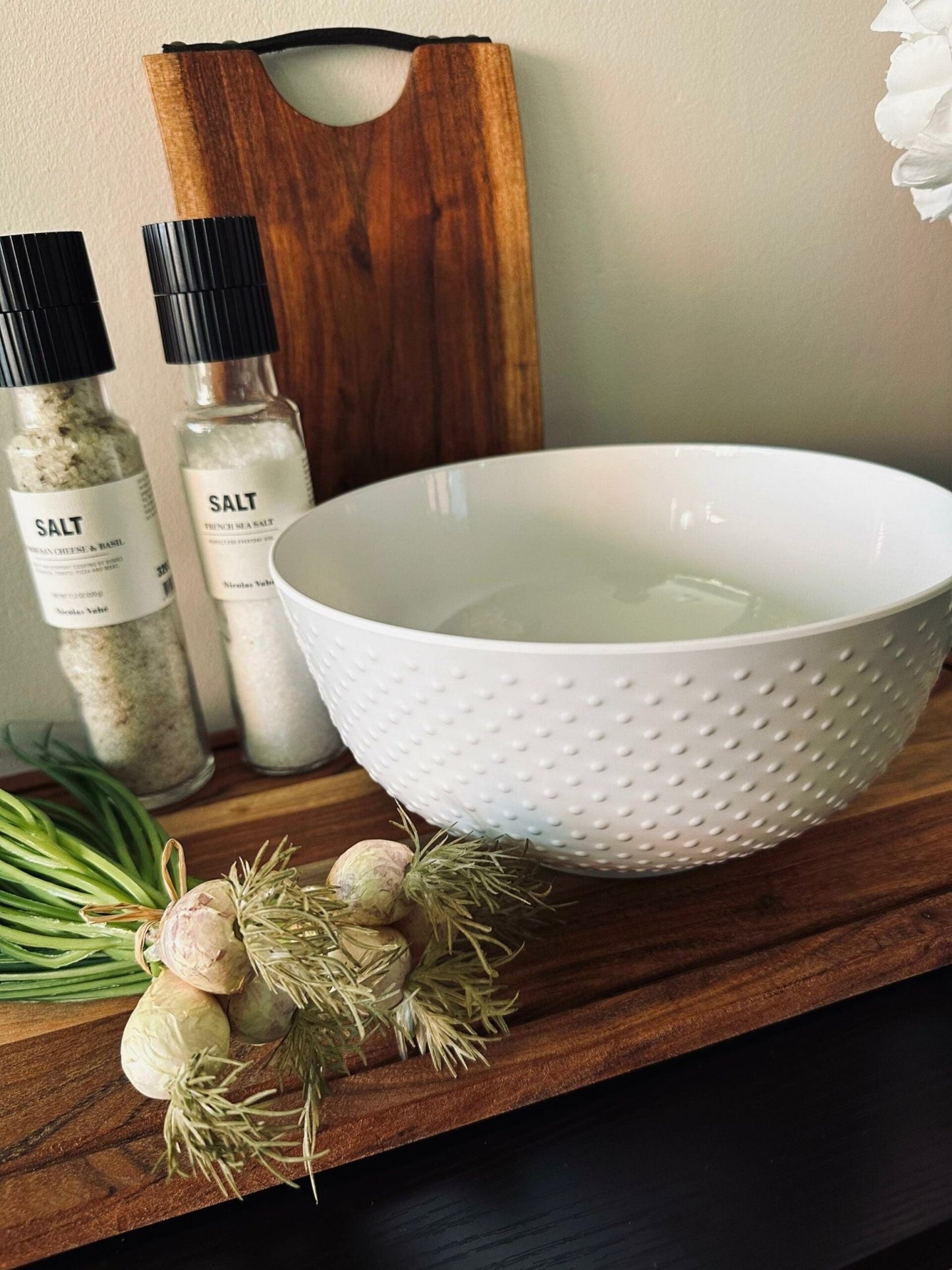 Skål 25 cm – White Melamin - VIAMAJA.DK