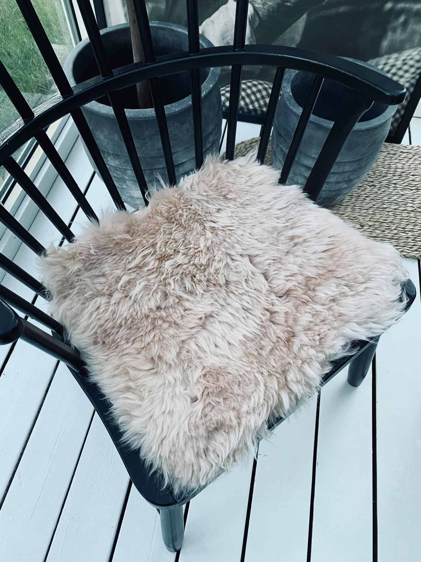 Skindhynde - Lammeskind i Lys Rosa - 2.Sortering - VIAMAJA.DK