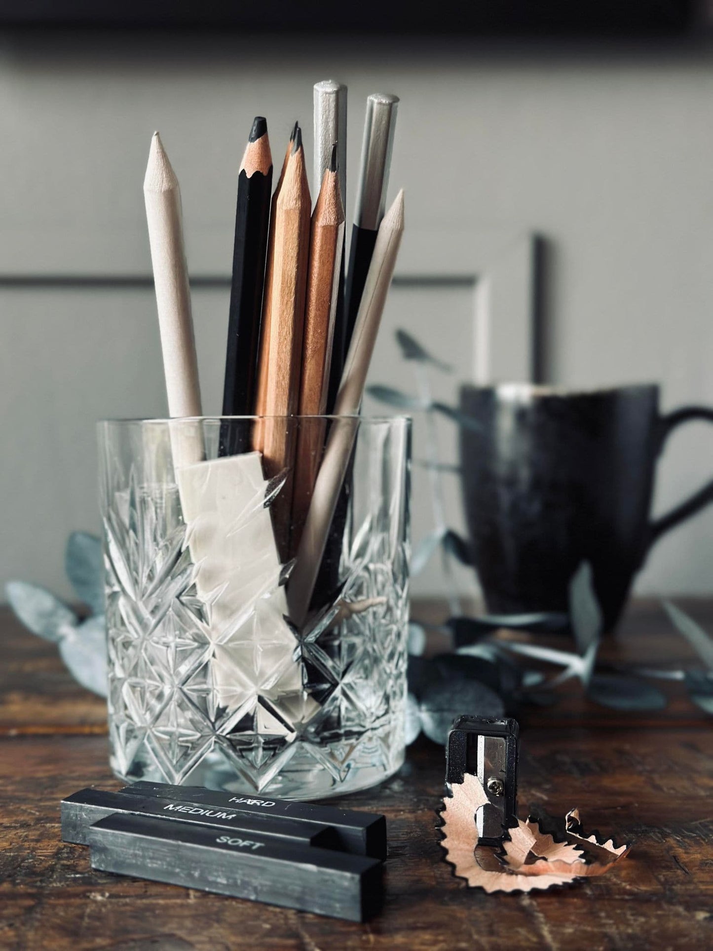 Skrive / tegne redskaber – 18 dele - VIAMAJA.DK