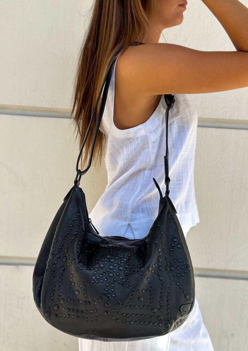 Skuldertaske Eva - Black - VIAMAJA.DK