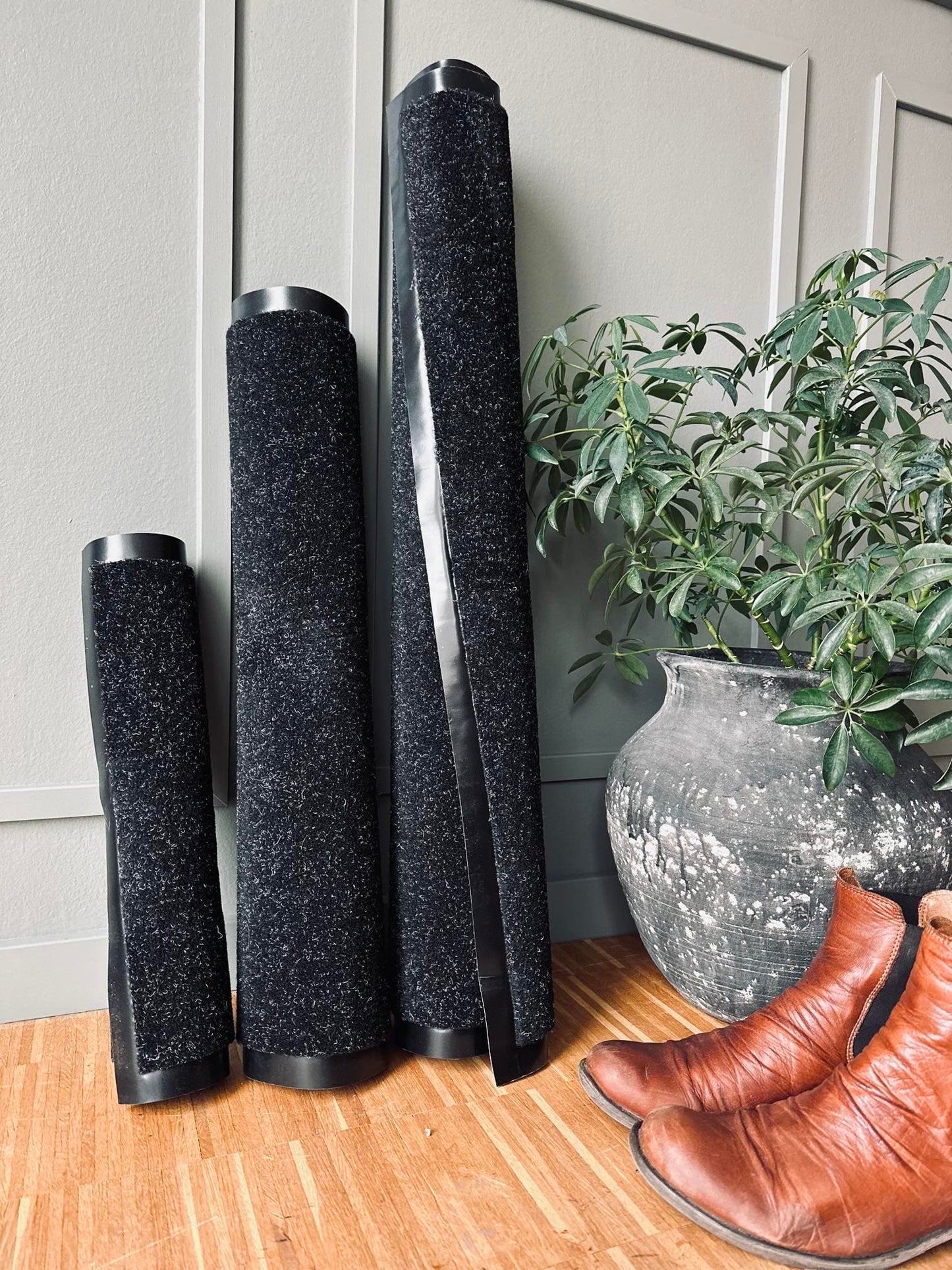 Smudsmåtte 60×90 Sort - VIAMAJA.DK