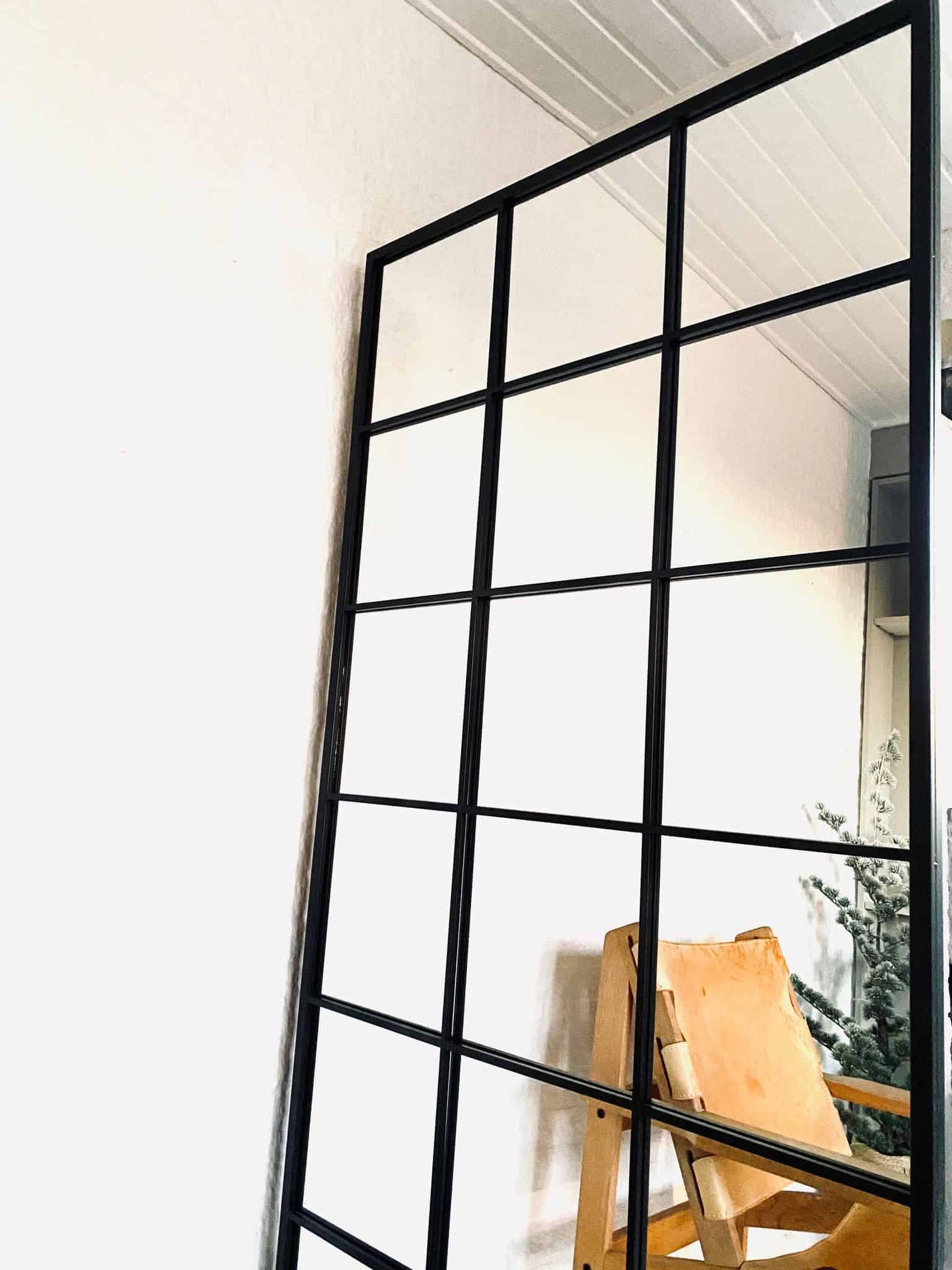 Spejl i sort Factory - VIAMAJA.DK