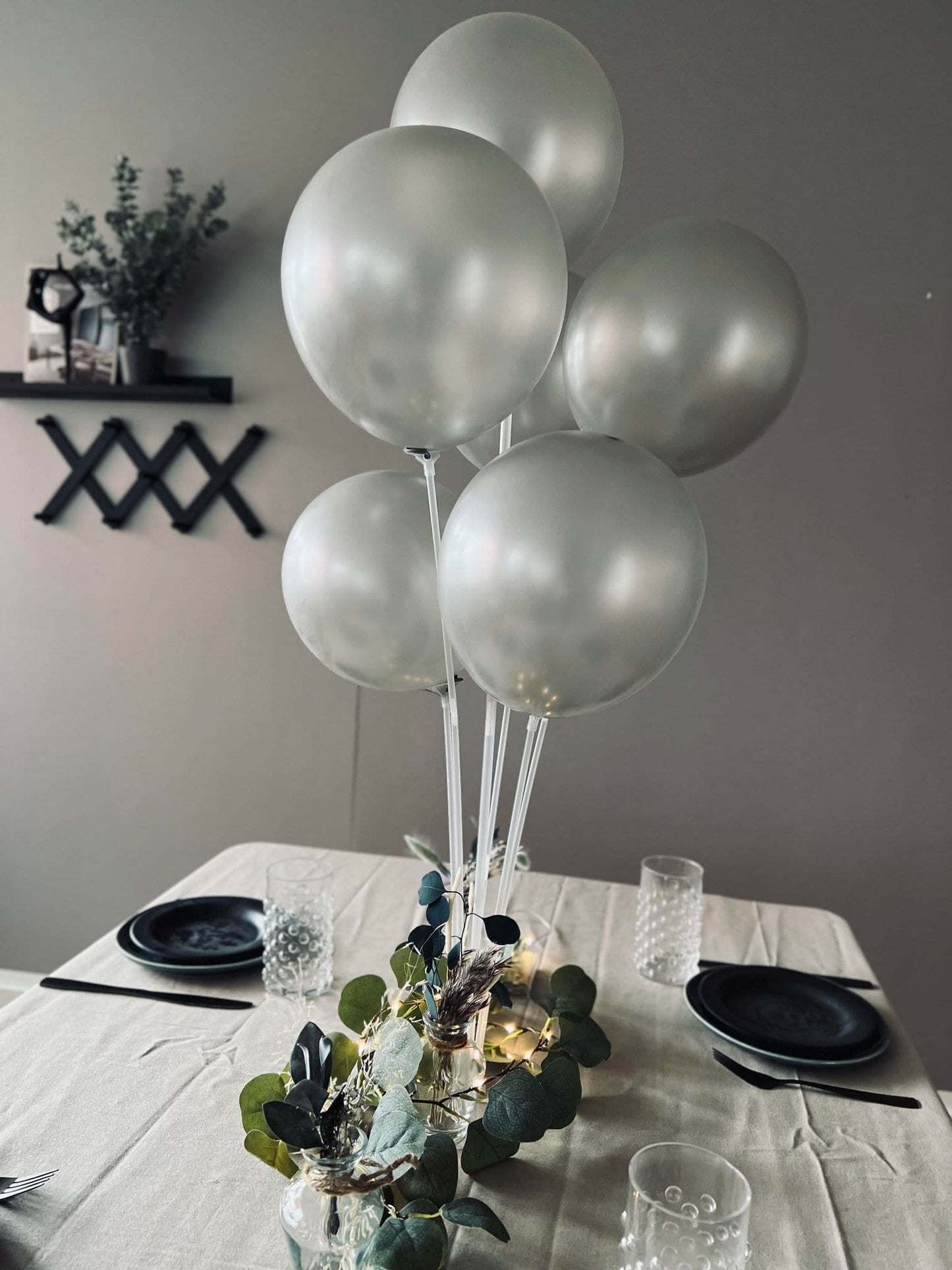 Stænger til balloner - 7 stk - VIAMAJA.DK