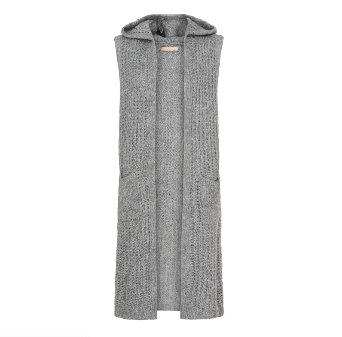 Strikket vest – Mohair mix - VIAMAJA.DK