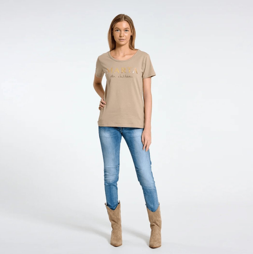 T - shirt Marta Black - VIAMAJA.DK