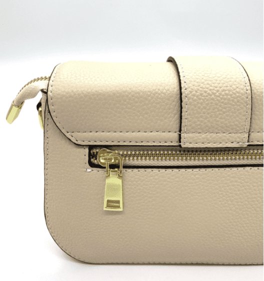 Taske ink bred rem - Holly Lys Beige - VIAMAJA.DK