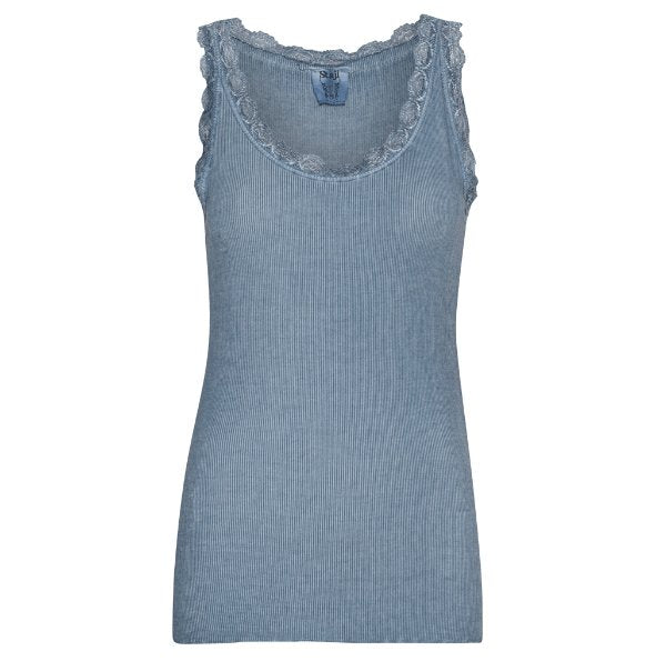 Top med blonde – Denim - VIAMAJA.DK
