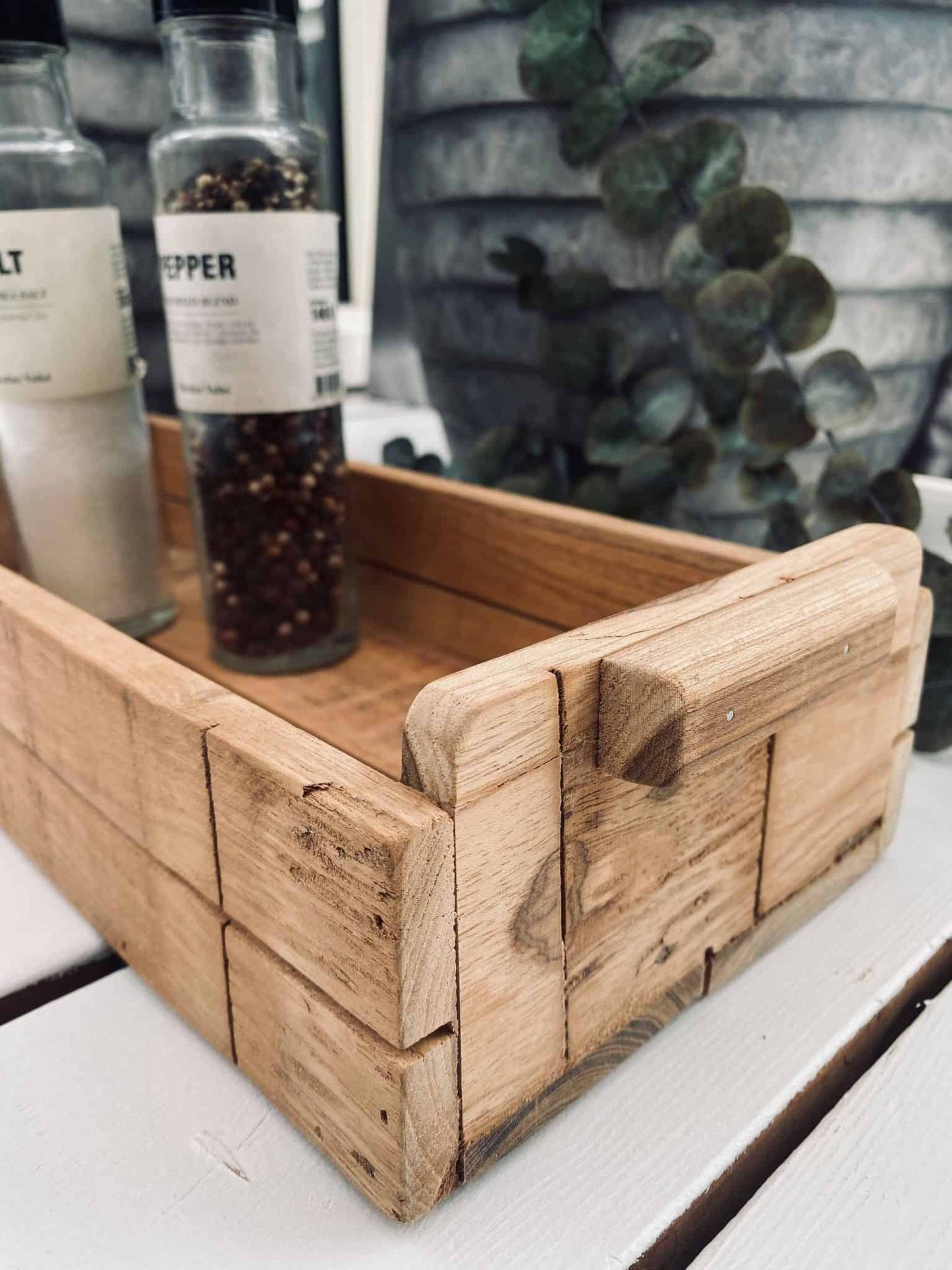 Trækasse - Genbrugstræ - VIAMAJA.DK