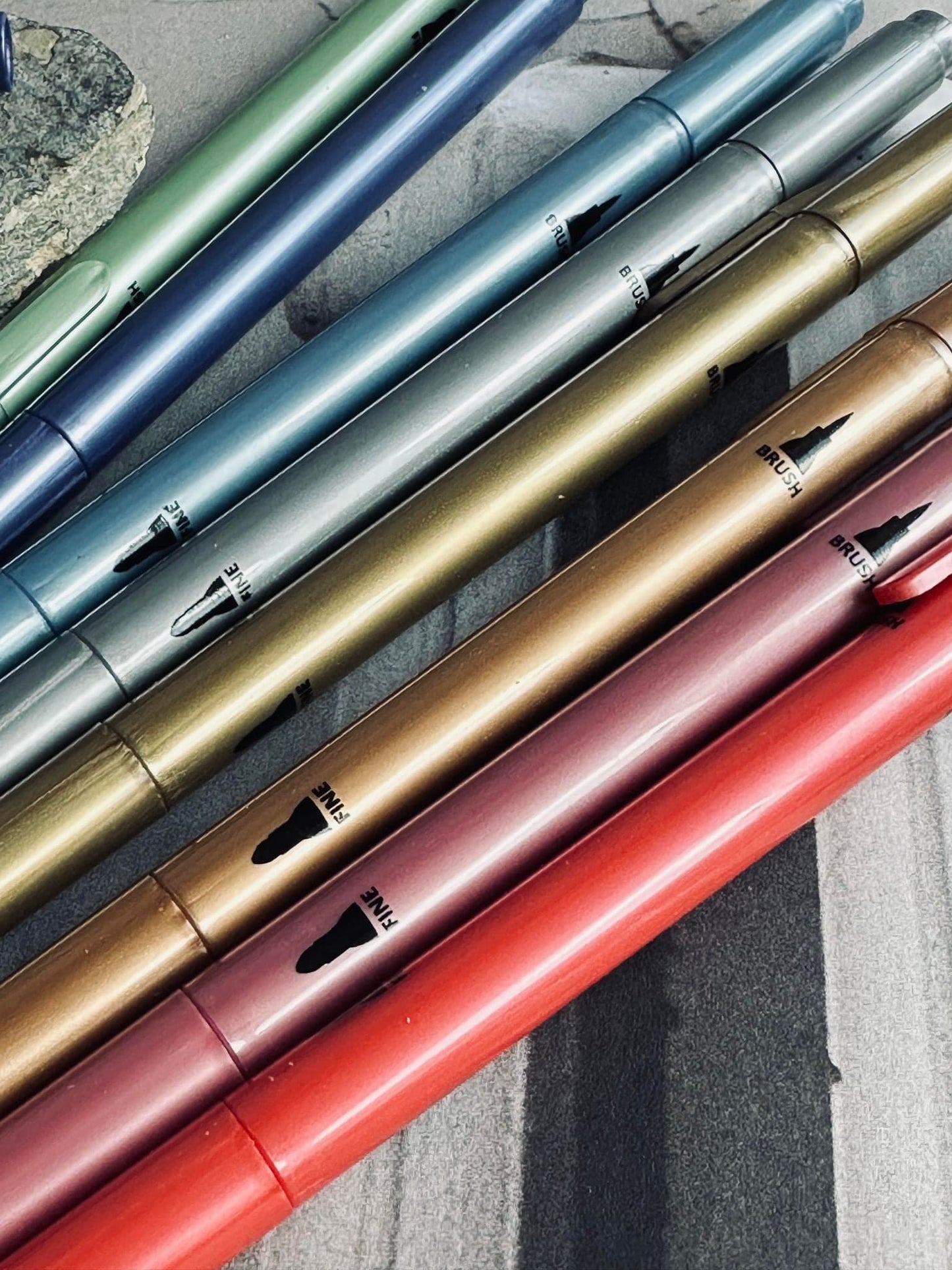 Tuscher 8 stk - VIAMAJA.DK