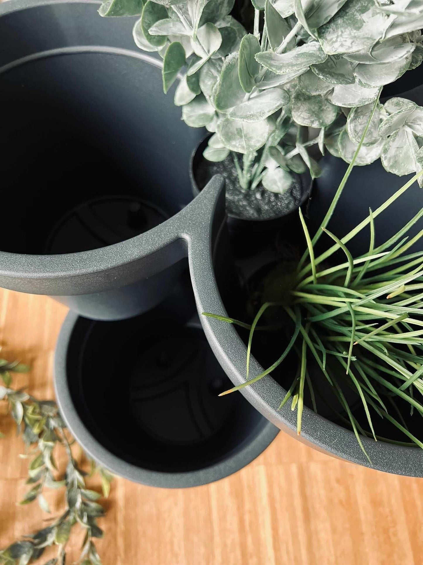 Urtepotter 3 - i - 1 Stabelbare recycling - VIAMAJA.DK