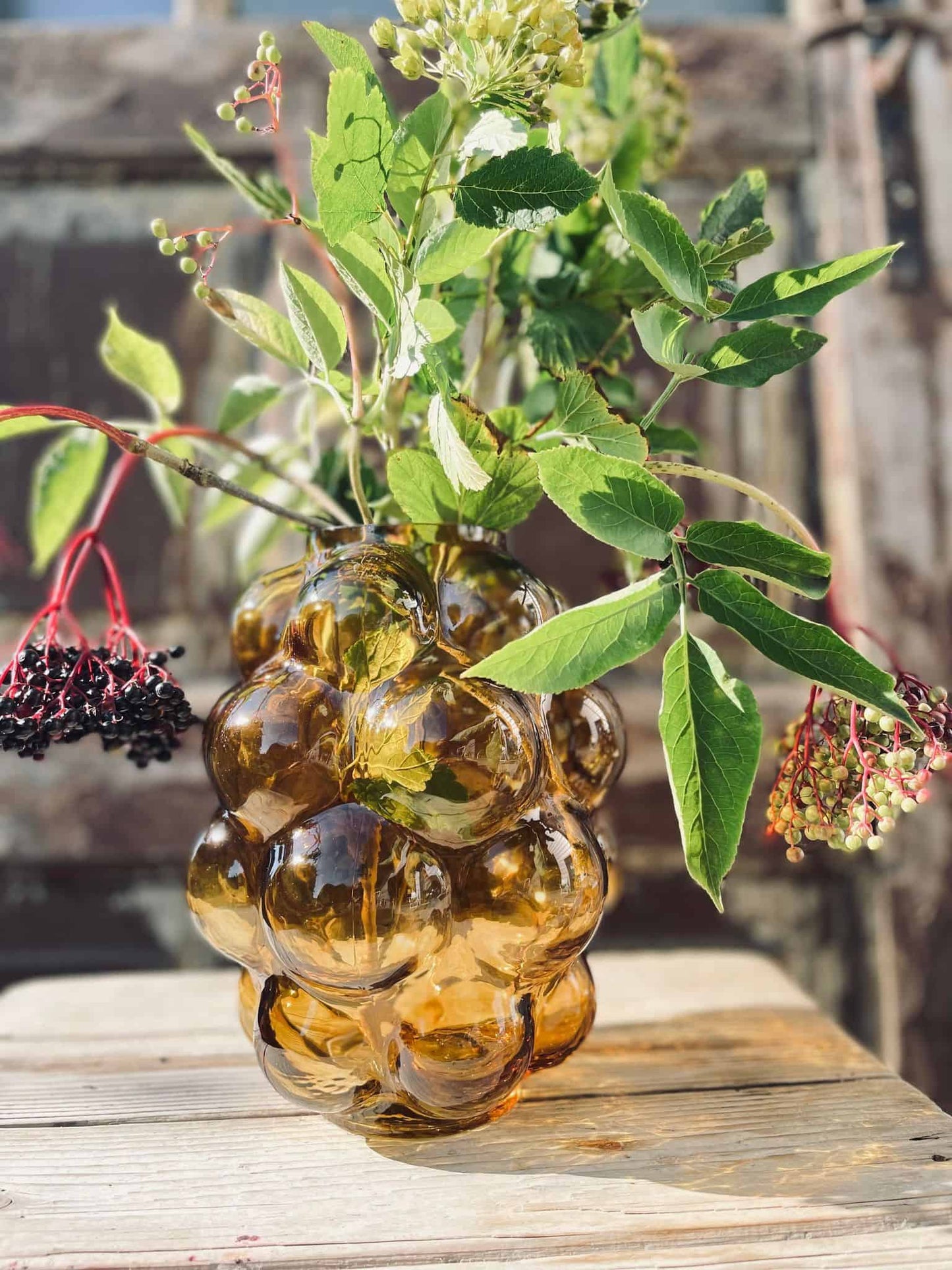 Vase Amber Stella - VIAMAJA.DK