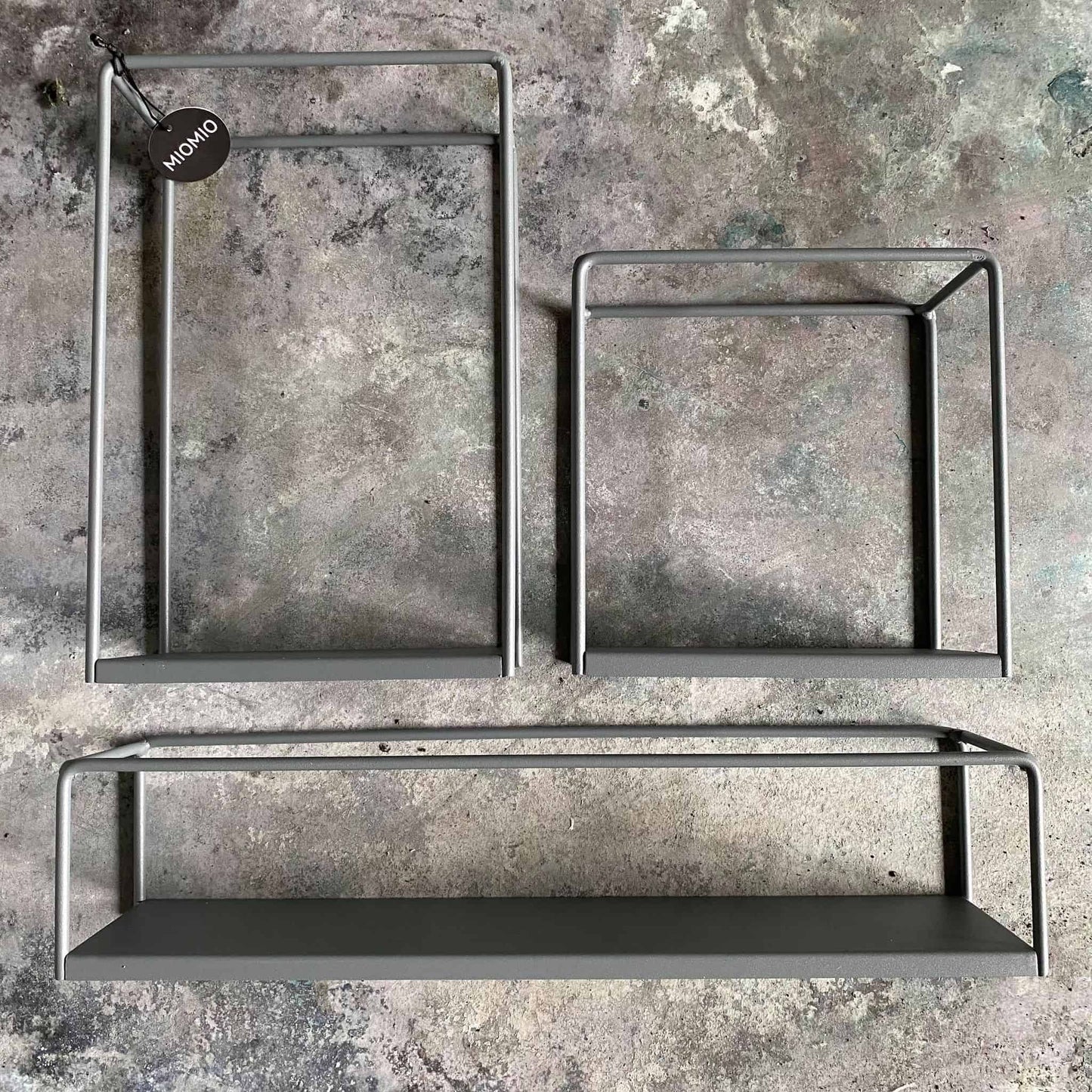 VIAMAJA Cube hylde – Grå – 20x30x10 - VIAMAJA.DK