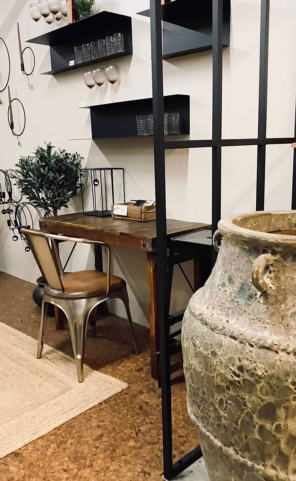 VIAMAJA kombi hylde – Sort 90cm - VIAMAJA.DK