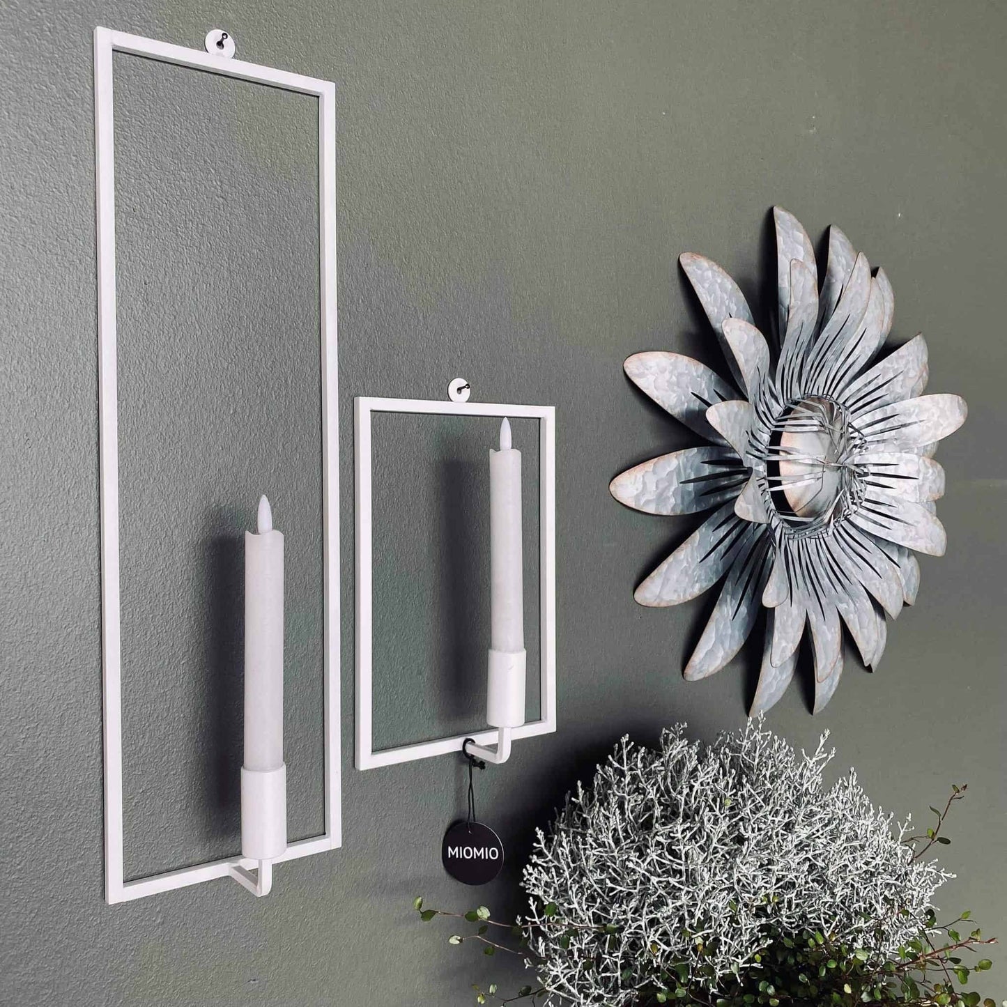 VIAMAJA Væghængt stage sæt - Hvid - VIAMAJA.DK