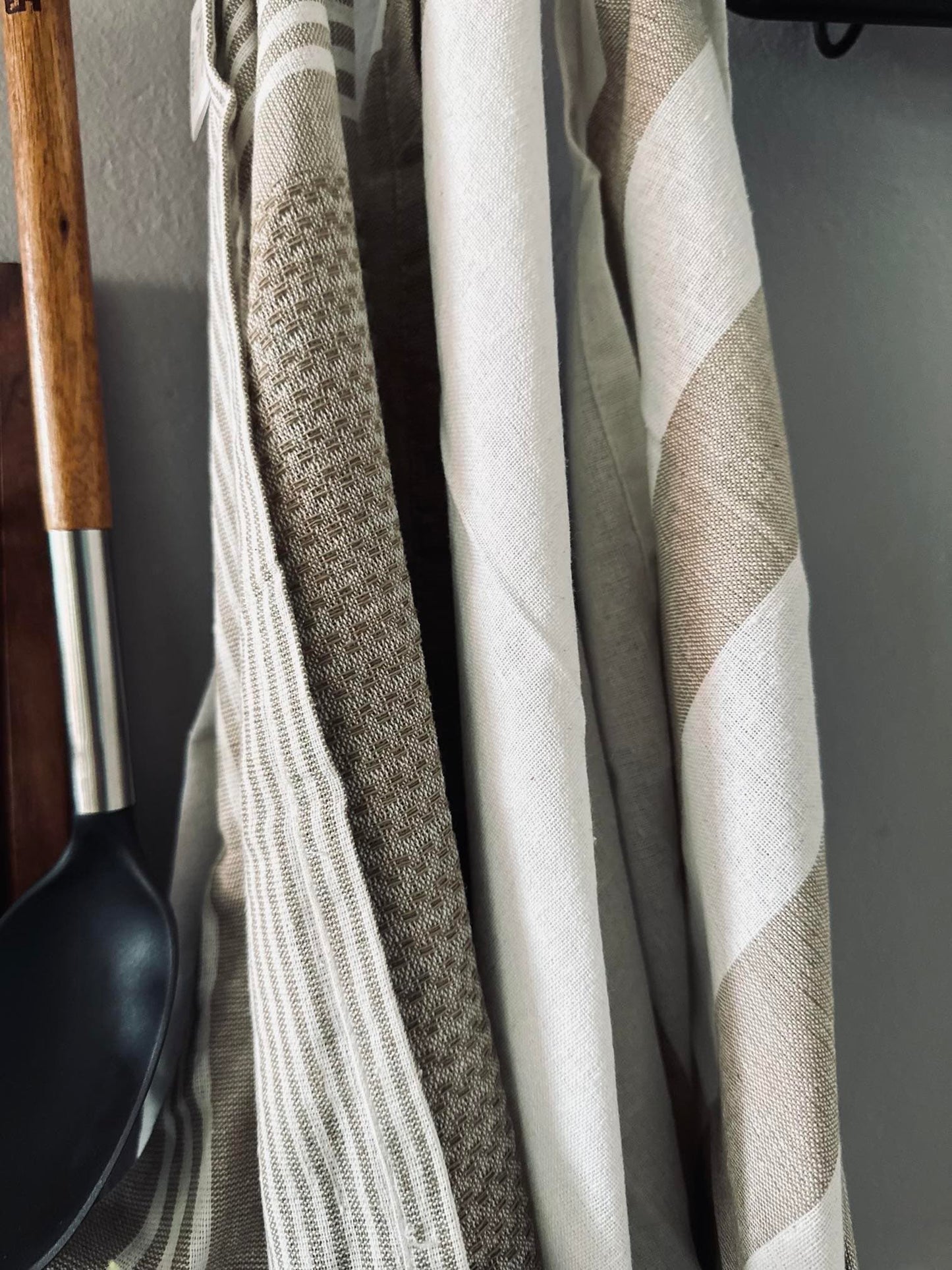 Viskestykker 3 stk - Color mix Beige Øko - tex - VIAMAJA.DK