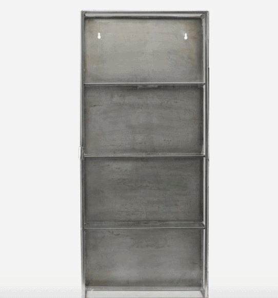 Vitrineskab - Hænge Zink - VIAMAJA.DK