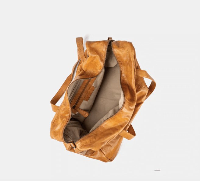 Weekendtaske DREAM Cognac - VIAMAJA.DK