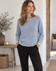 Bluse Cashmere mix - Blue
