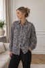 Trendy skjorte - Grey leopard