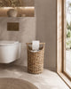 Kurv m. toiletpapirholder – Lys Natur