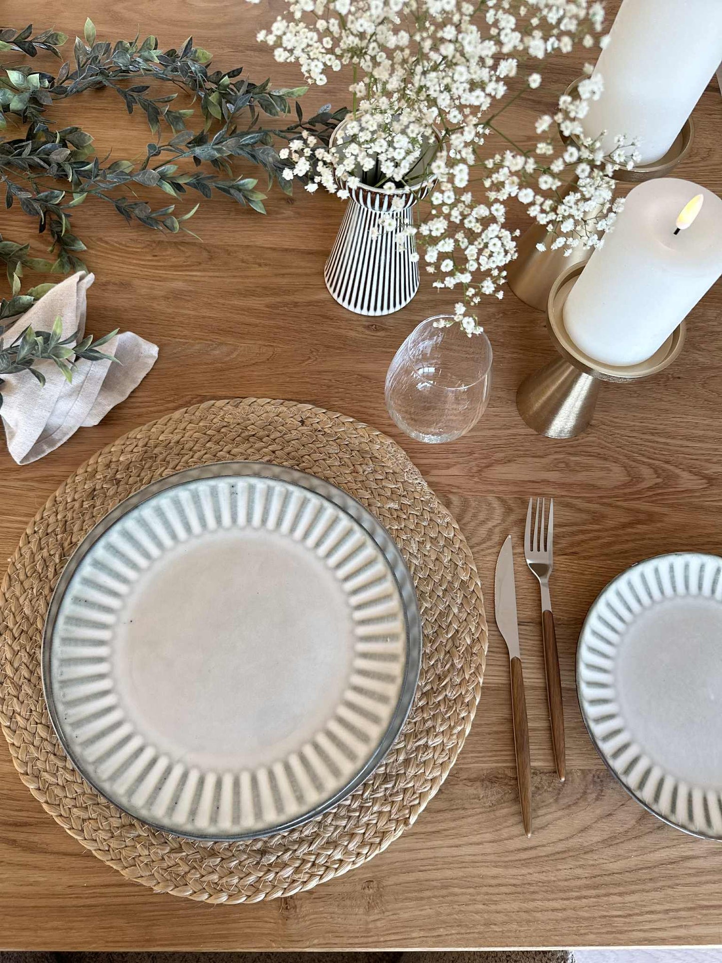 Tallerken VIGA Grå - Flere størrelser