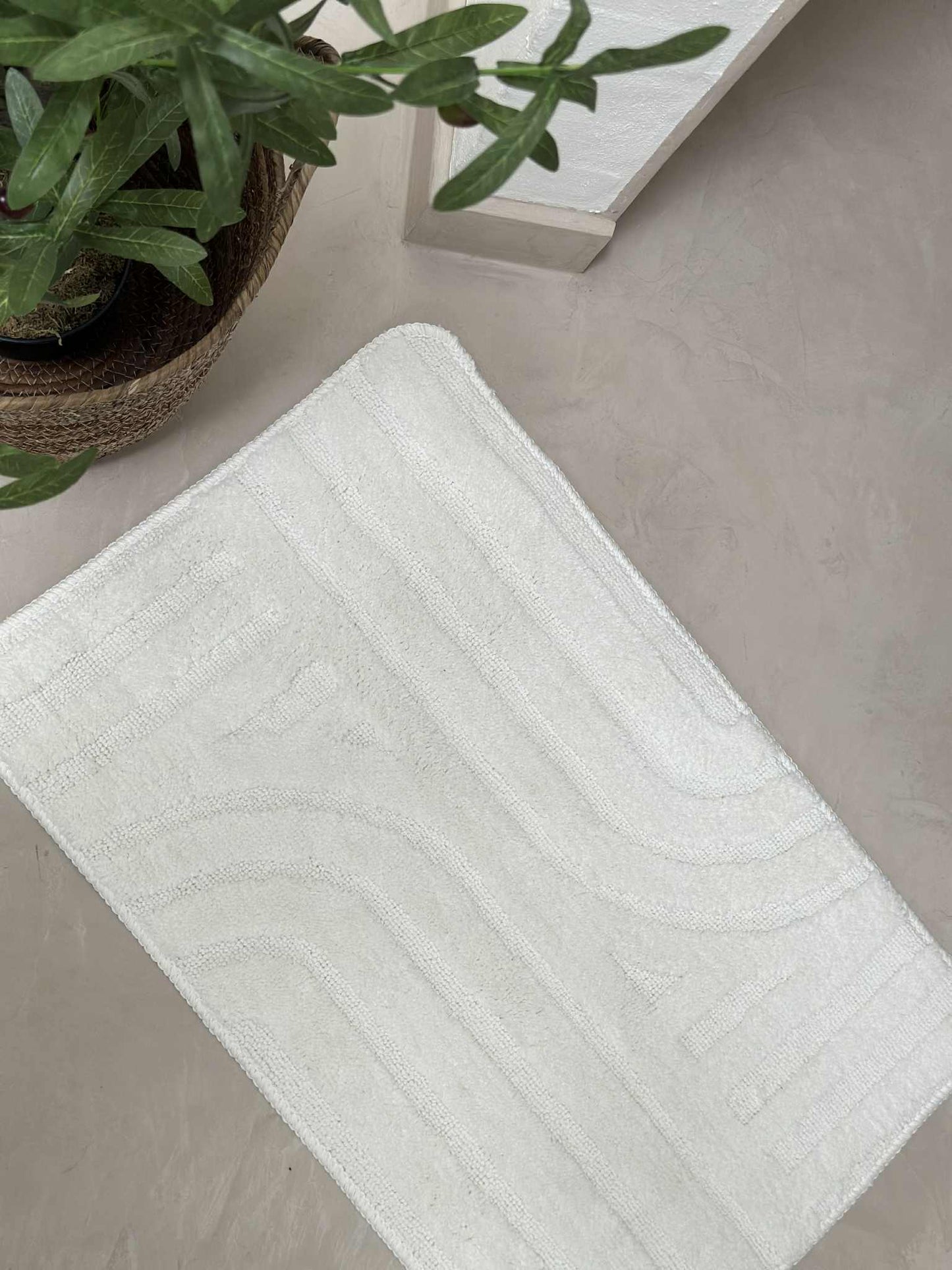 Bademåtte White