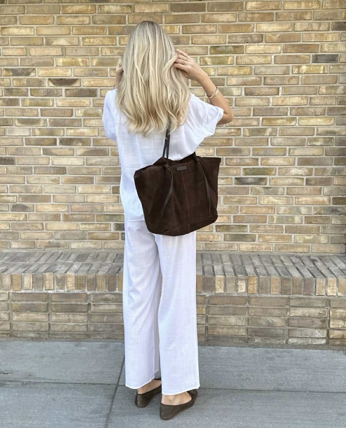 Smuk ruskindsshopper - Chocolate