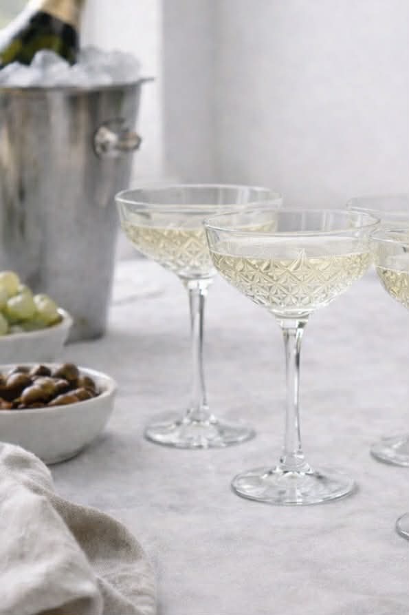 Champagneskål - 4stk