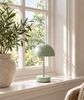 Bordlampe med touch - Grøn